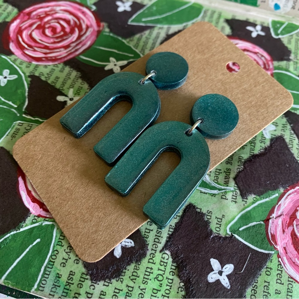 90s Resin Statement Earrings